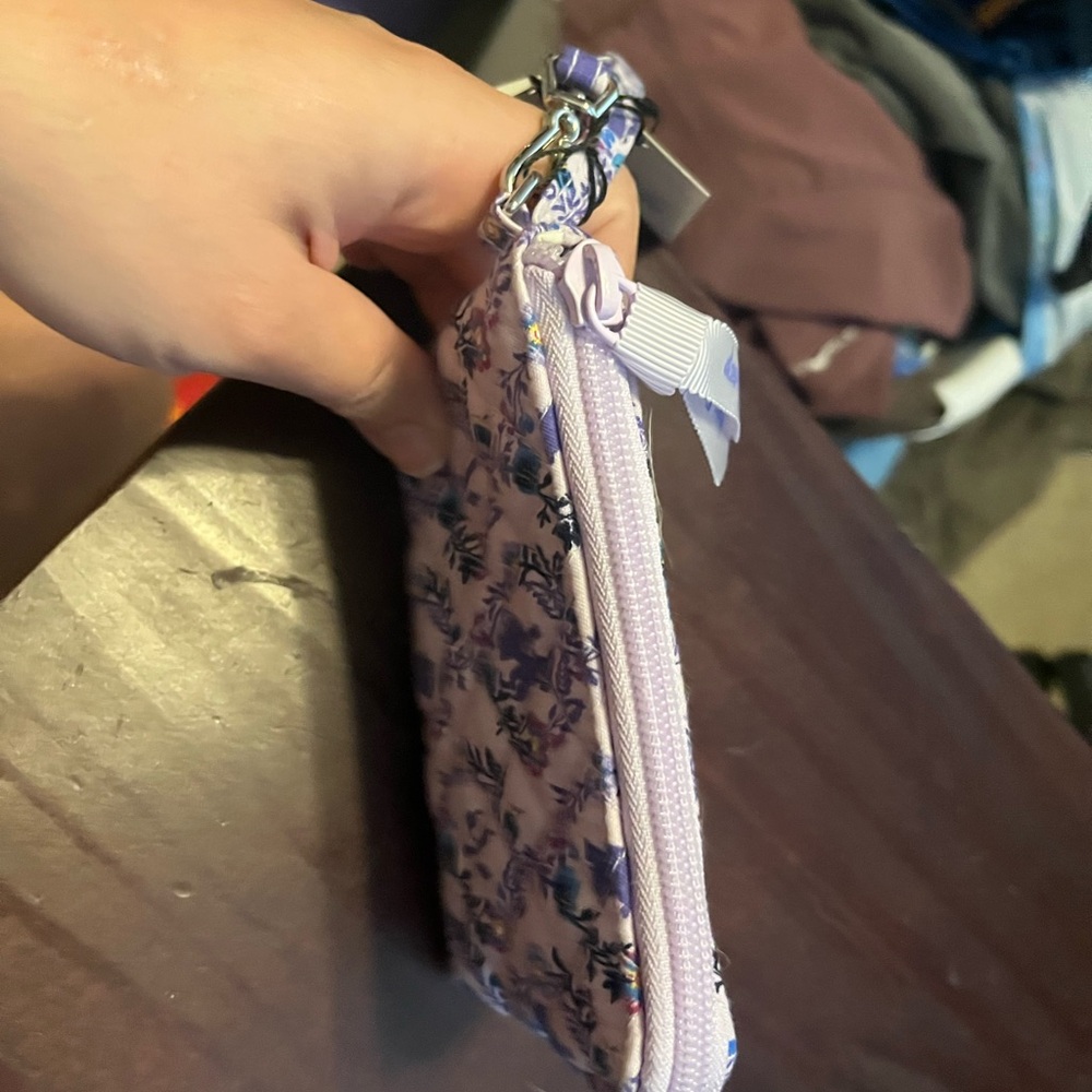 Vera Bradley Beauty & The Beast  Keychain Pouch - Picture 2 of 3